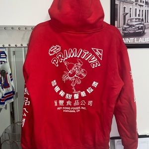 Primitive Red Sriracha Hoodie (Size M)